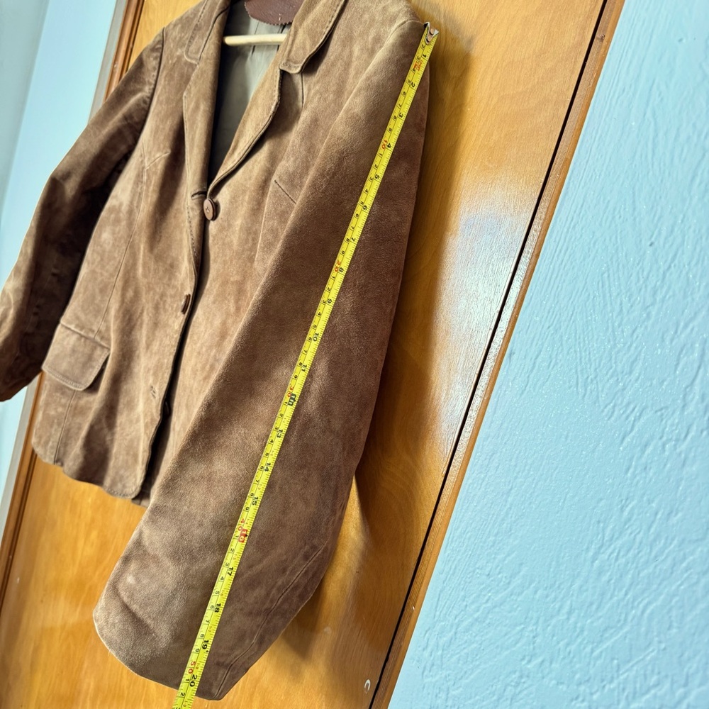 Italian Market Vintage Suede Women’s Jacket - Picture 9 of 16